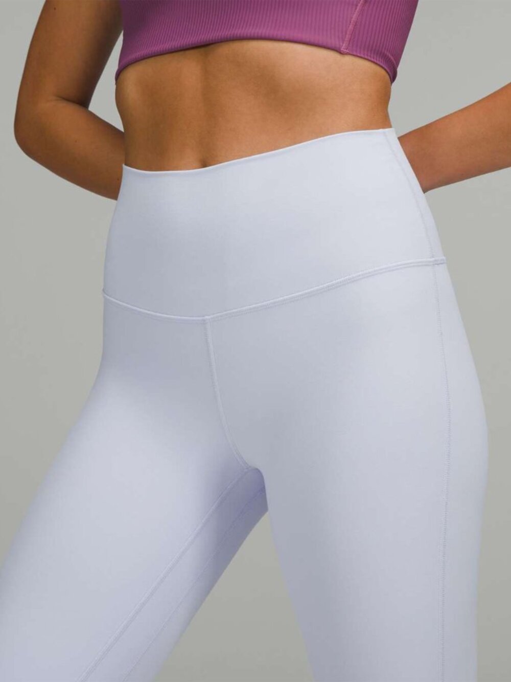 Lululemon Align High Rise 25" Leggings Womens Size 4 Pastel Blue W5CTC - Picture 15 of 16
